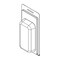 Visipak Thermoform-CLAMSHELL-#204-7.437-3.625-4.688-2.188-1.000-0.015-CLEAR, 500PK 204TF - alternate 1
